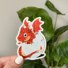 Load image into Gallery viewer, Hatching Dragon Sticker
