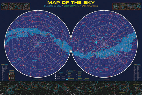Map of the Sky Poster