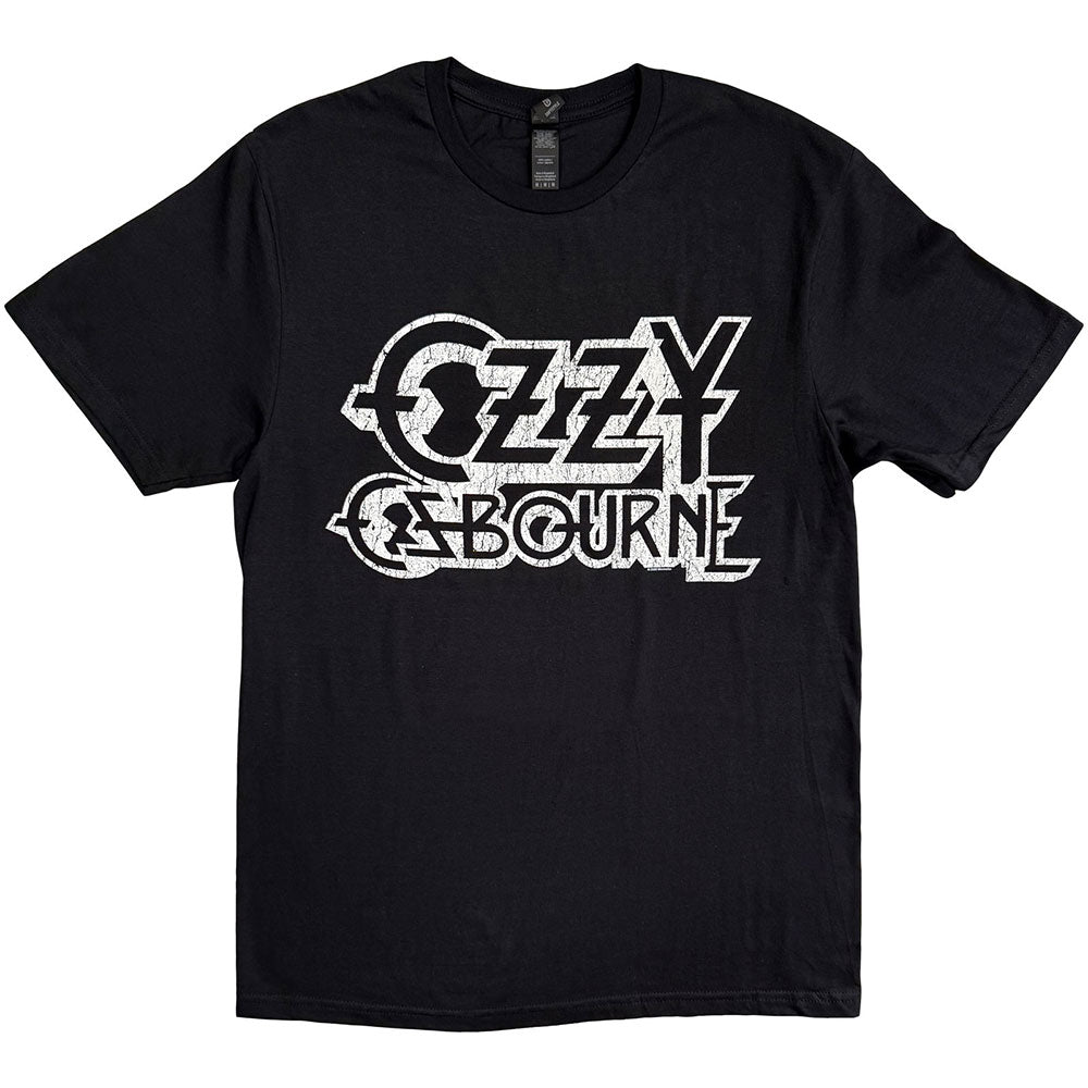 Ozzy Osbourne Vintage Logo Unisex T-Shirt (Small and Medium Only)