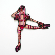 Load image into Gallery viewer, Posable Fridge Magnet Lady Gaga
