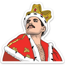Load image into Gallery viewer, Freddie Mercury Die Cut Crown Magnet
