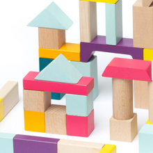 Load image into Gallery viewer, Cubika Wooden Blocks Construction Kit
