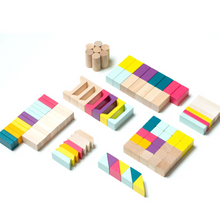 Load image into Gallery viewer, Cubika Wooden Blocks Construction Kit
