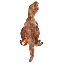 Load image into Gallery viewer, Wild Republic Dinosauria Velociraptor Stuffed Animal - 17"

