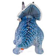Load image into Gallery viewer, Wild Republic Artist-Dino Triceratops Stuffed Animal 15"
