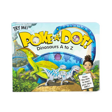 Load image into Gallery viewer, Melissa &amp; Doug Poke-a-Dot: Dinosaurs A to Z Board Book
