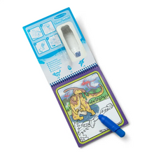 Load image into Gallery viewer, Melissa &amp; Doug On the Go Water Wow! Water-Reveal Pad – Dinosaurs
