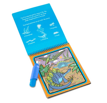 Load image into Gallery viewer, Melissa &amp; Doug On the Go Water Wow! Water-Reveal Pad – Dinosaurs
