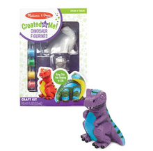Load image into Gallery viewer, Melissa &amp; Doug Created by Me! Dinosaur Figurines Craft Kit
