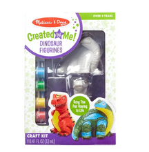 Load image into Gallery viewer, Melissa &amp; Doug Created by Me! Dinosaur Figurines Craft Kit
