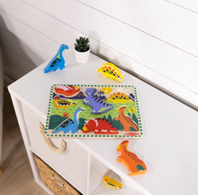 Load image into Gallery viewer, Melissa &amp; Doug Dinosaurs Chunky Puzzle - 7 Pieces
