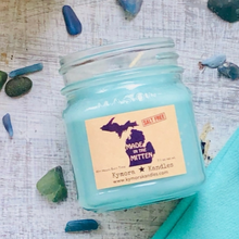 Load image into Gallery viewer, Kymora Kandles Made in the Mitten 8 oz Mason Jar Candles - Choose Your Scent!
