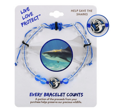Load image into Gallery viewer, Live Love Protect™ Shark Bracelet
