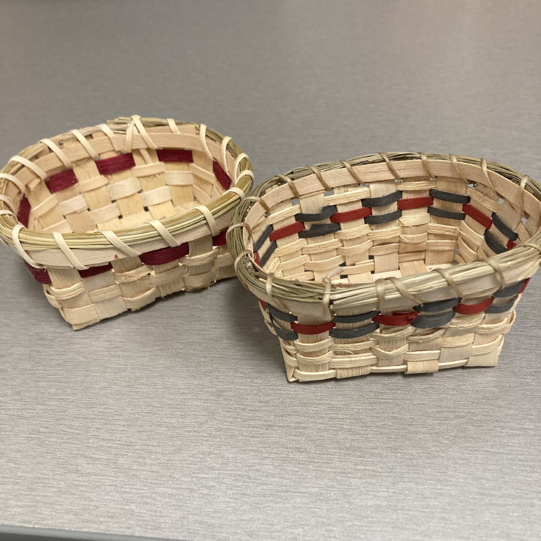 Small Black Ash Basket