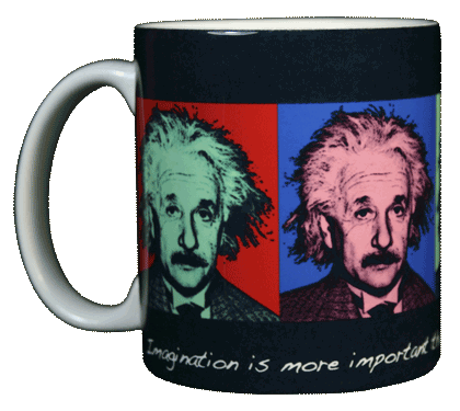Imagine Einstein Ceramic Mug