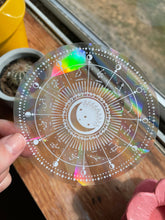 Load image into Gallery viewer, Astrology Zodiac Wheel Suncatcher Sticker
