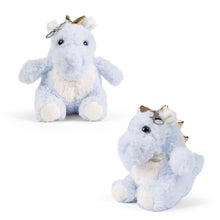 Load image into Gallery viewer, LITTLE Living Nature Clips Dragon Stuffed Animal Keyring
