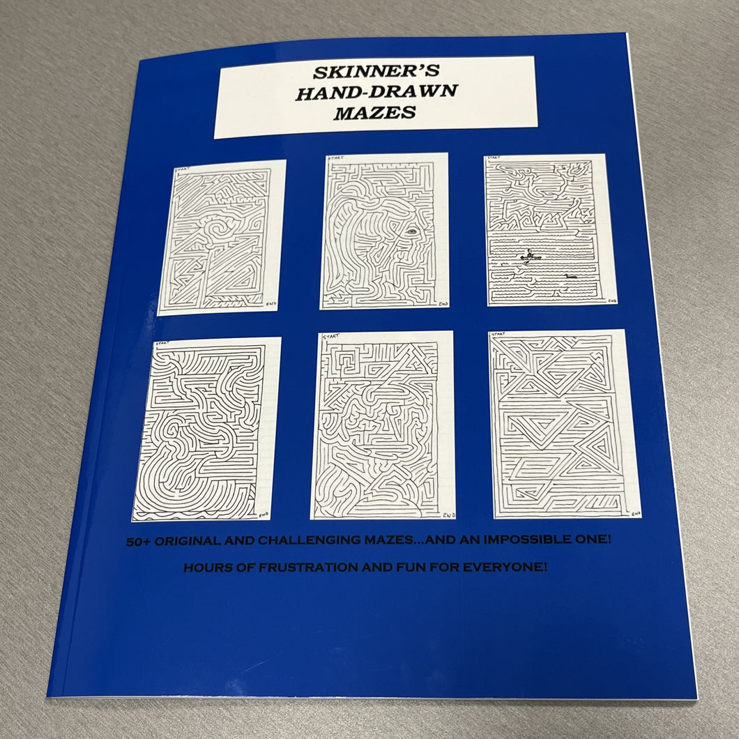 Skinner's Hand-Drawn Mazes Activity Book