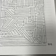 Load image into Gallery viewer, Skinner&#39;s Hand-Drawn Mazes Activity Book
