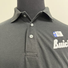 Load image into Gallery viewer, Men's Buick 1930's Script Polo T-Shirt - Black, Size Medium
