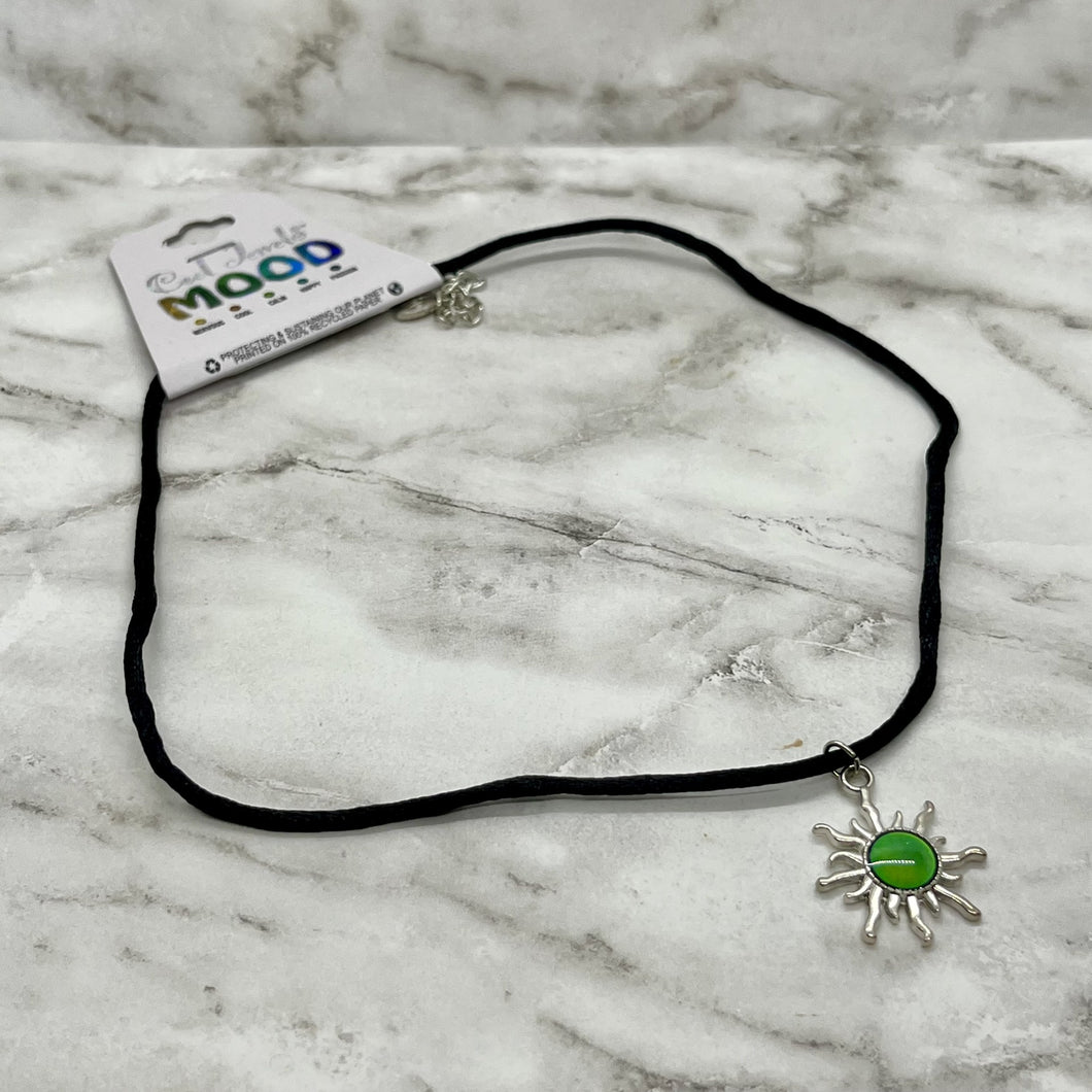Mood Sun Cord Necklace