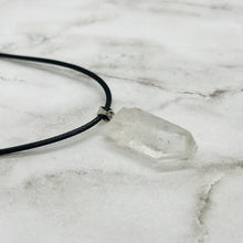 Load image into Gallery viewer, Clear Quartz Point Necklace
