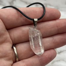 Load image into Gallery viewer, Clear Quartz Point Necklace
