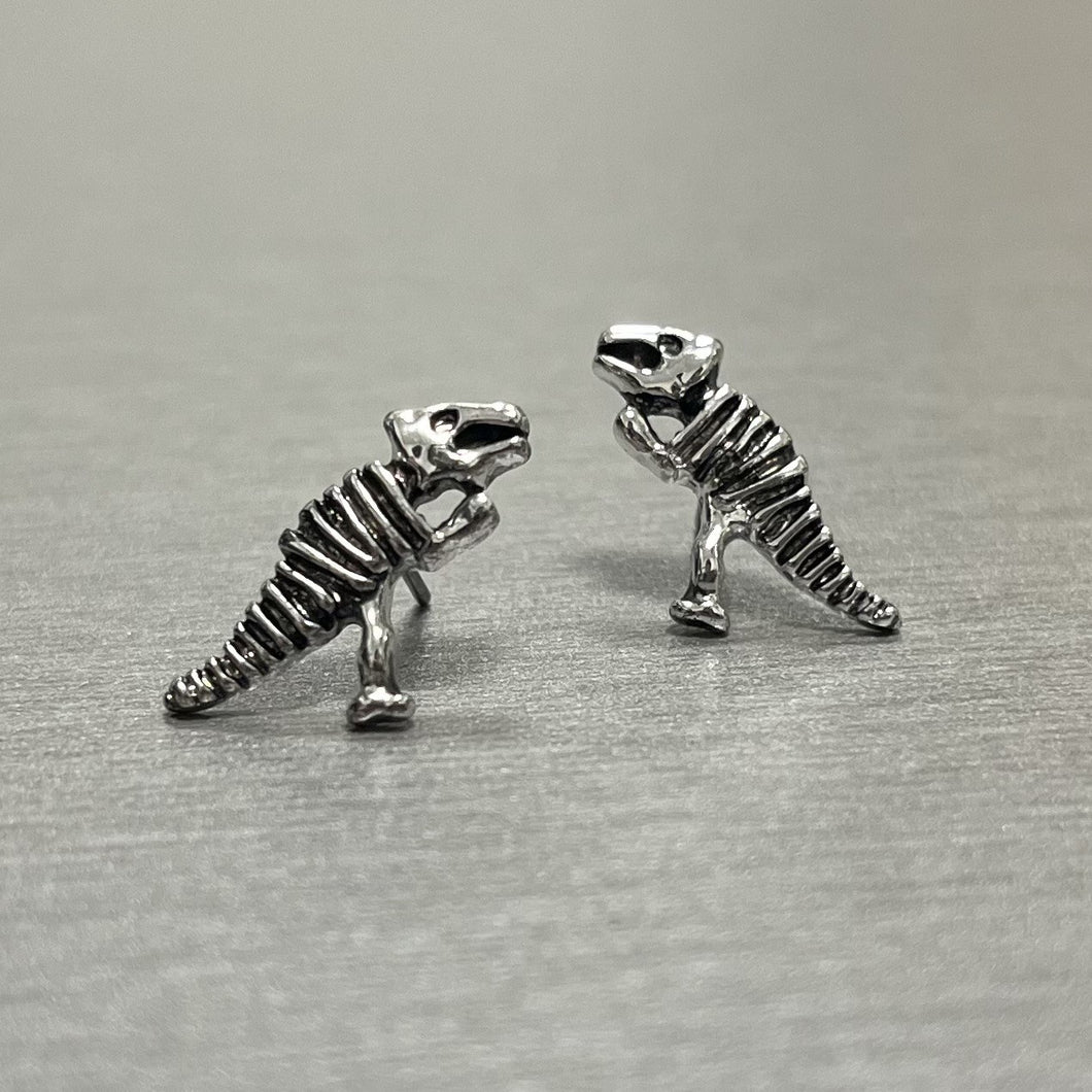 Dinosaur Skeleton Earrings