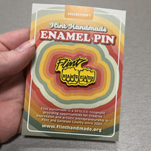 Load image into Gallery viewer, Flint Handmade Enamel Pin - Choose Your Color!
