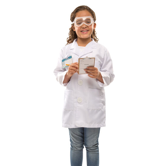 Youth Scientist Role Play Costume Set