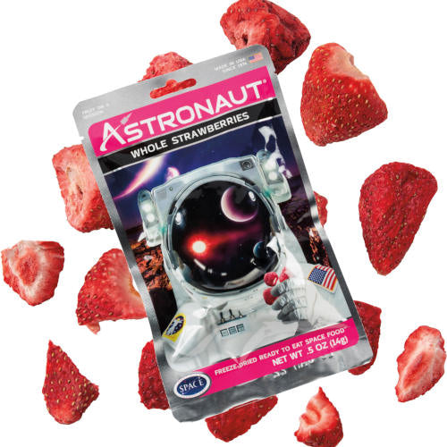 Astronaut Freeze-Dried Whole Strawberries
