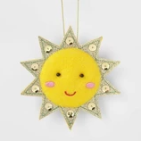 Load image into Gallery viewer, Felt Sun Ornament
