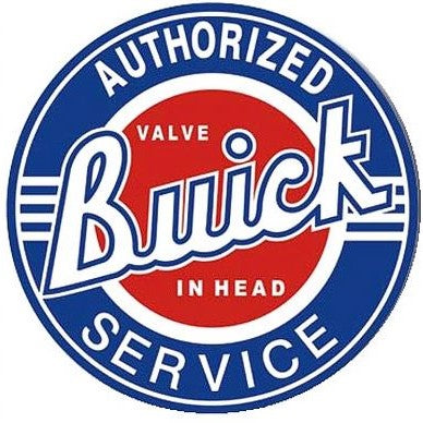 Buick Service Metal Sign