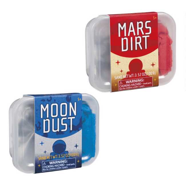 Mars Dirt or Moon Dust