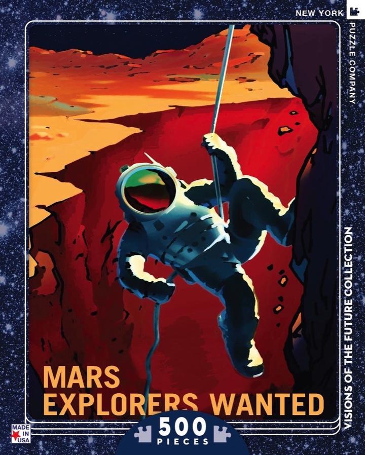 Mars Explorers Wanted Puzzle
