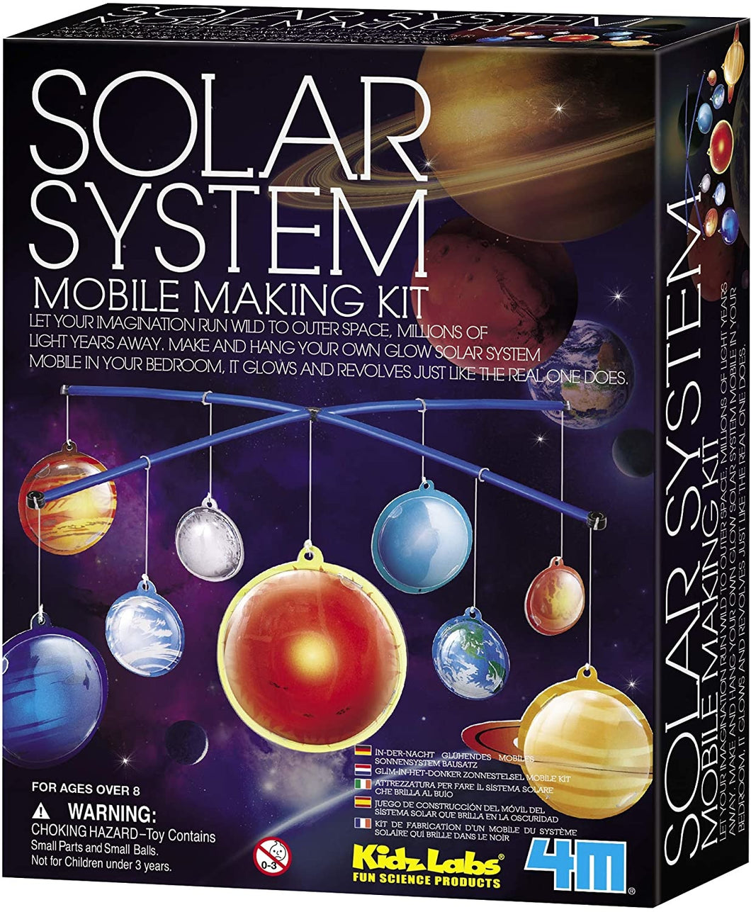 4M 3D Glow Solar System Model Kit, STEM Science Kit – Sloan Museum &  Longway Planetarium