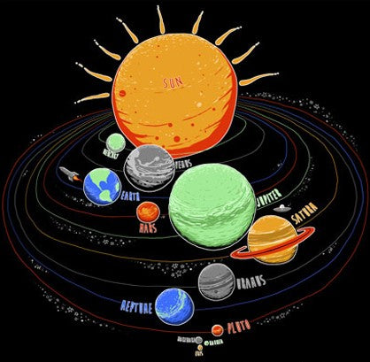 Youth Solar System Glow-in-the-Dark T-Shirt