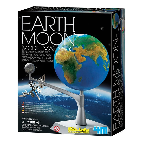 4M Kidzlabs Earth & Moon Model Kit – STEM