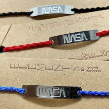 Load image into Gallery viewer, NASA Braided Cord Bracelet
