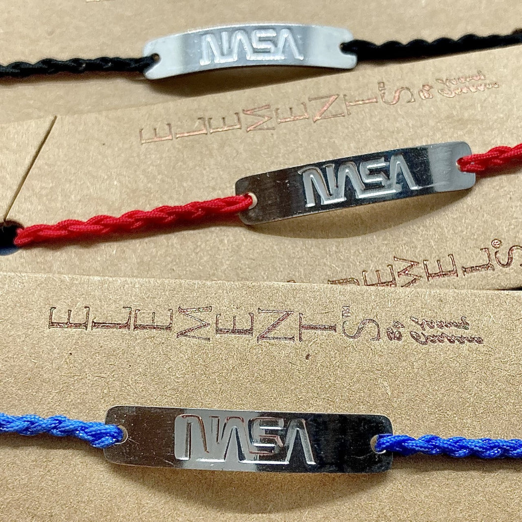 NASA Braided Cord Bracelet